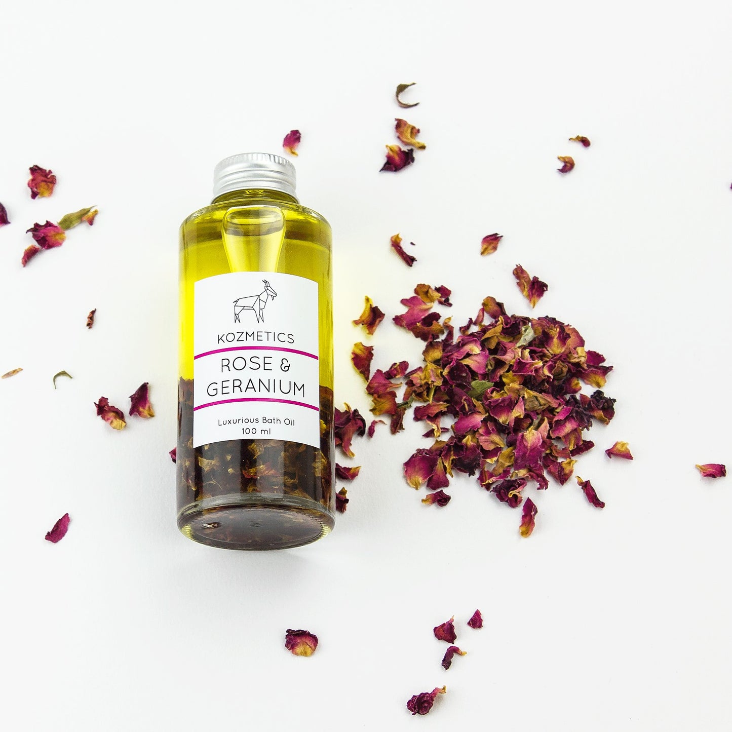 Rose & Geranium Bath Oil