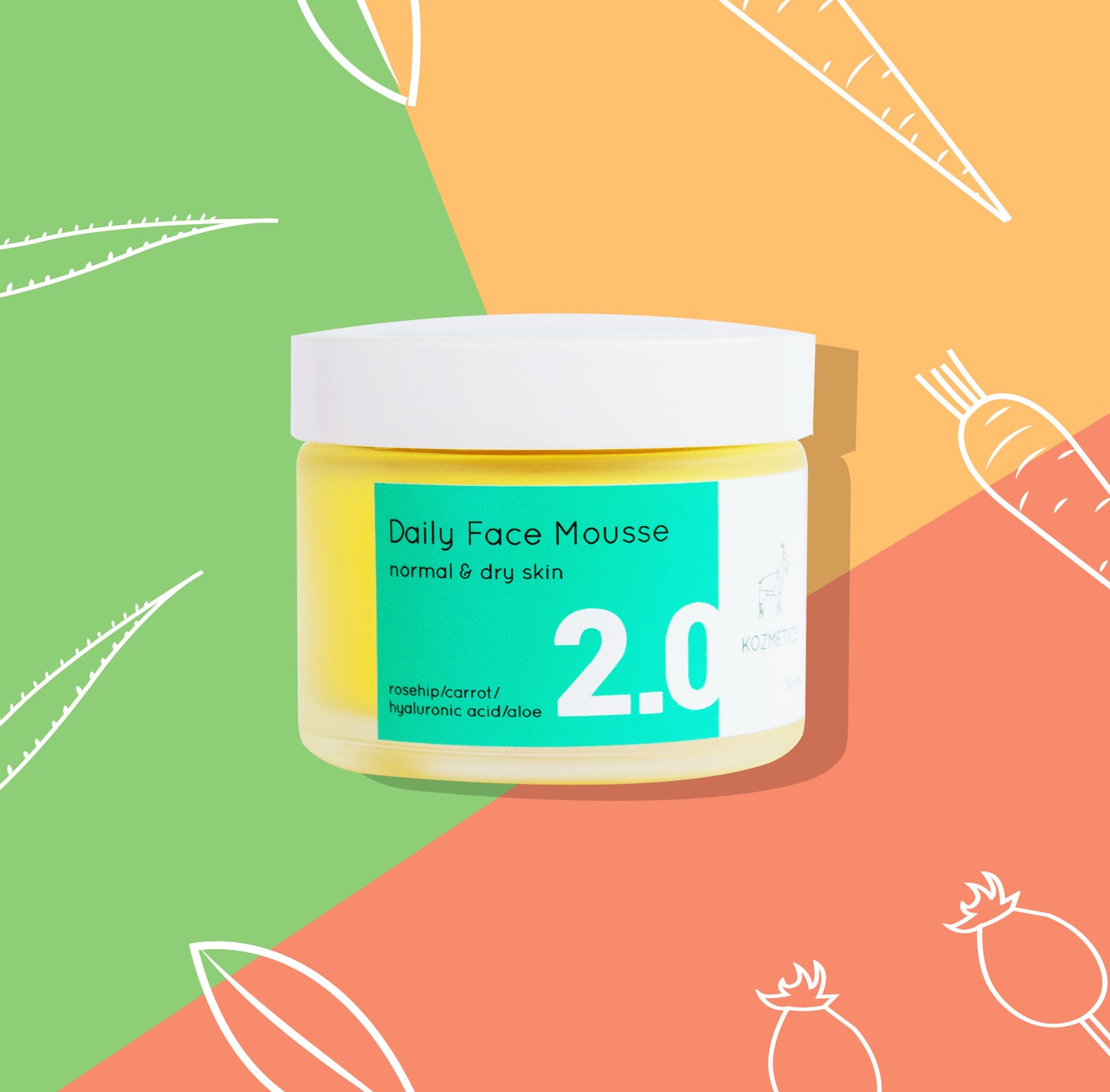Daily Face Mousse 2.0 for Normal and Dry Skin